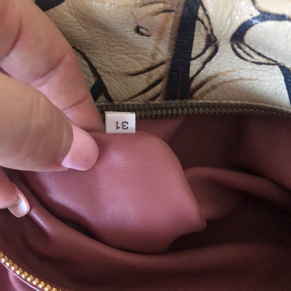 Rare PRADA Cream Leather Cervo Lux Fairy Satchel Bag - Picture 14 of 14